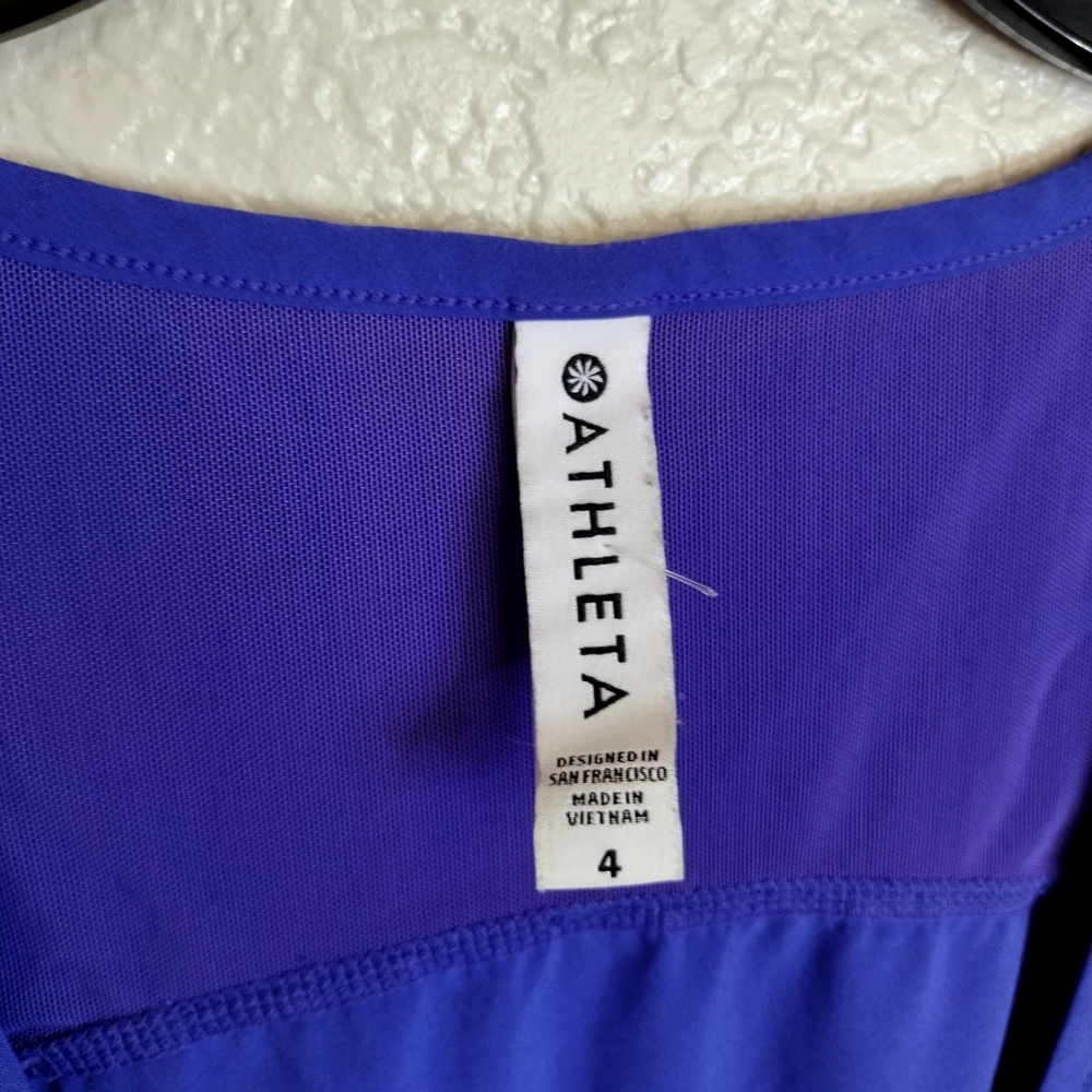 ATHLETA Expedition Mini Athletic Drawstring Zip D… - image 5